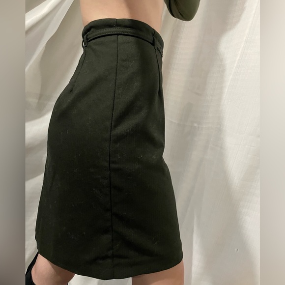 H&M Deep green pencil skirt - Picture 3 of 6